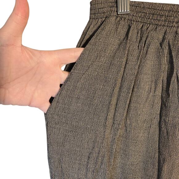 NWT 18W Alfred Dunner Brown/Gray Pull On Pants [0333] - Picture 4 of 9